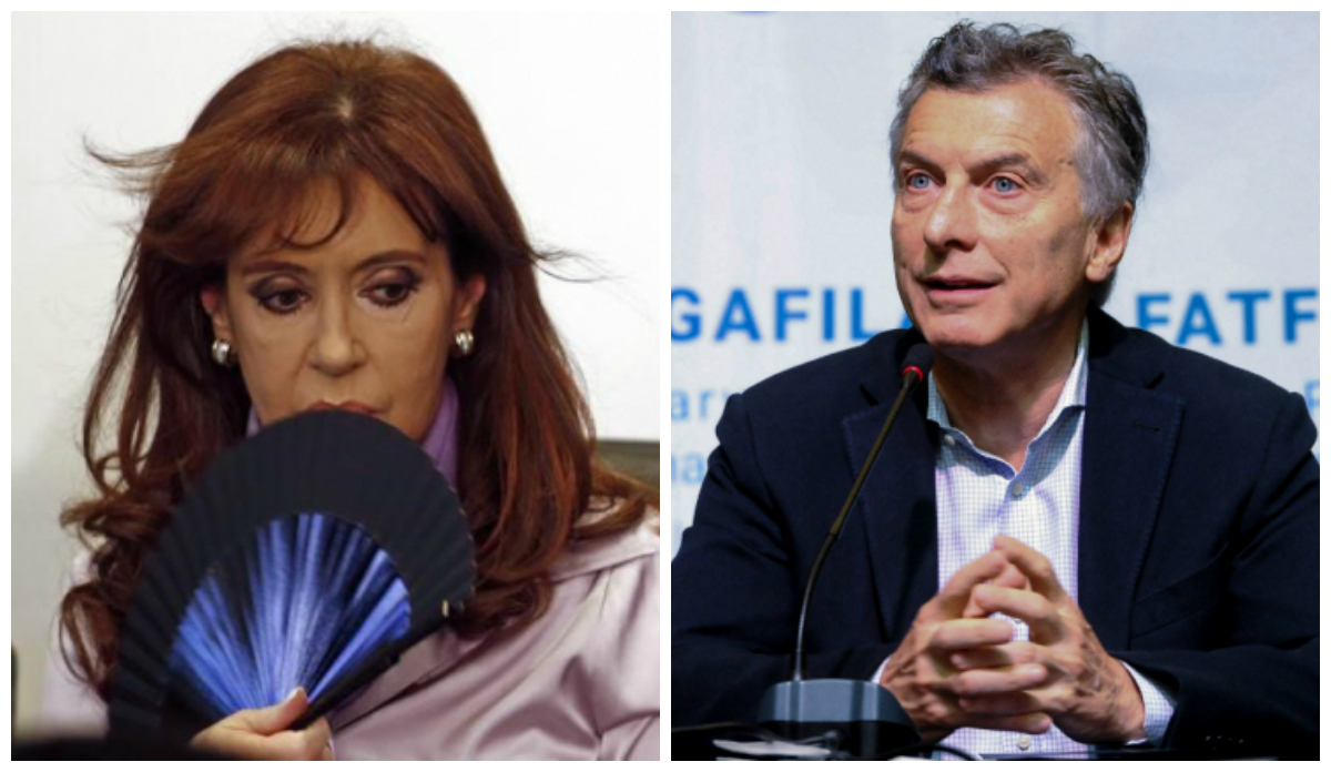 Cristina Fernández y Mauricio Macri. Foto: Reuters | AFP