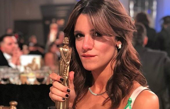 Violeta Urtizberea, una nueva cara que se impuso en los Martin Fierro