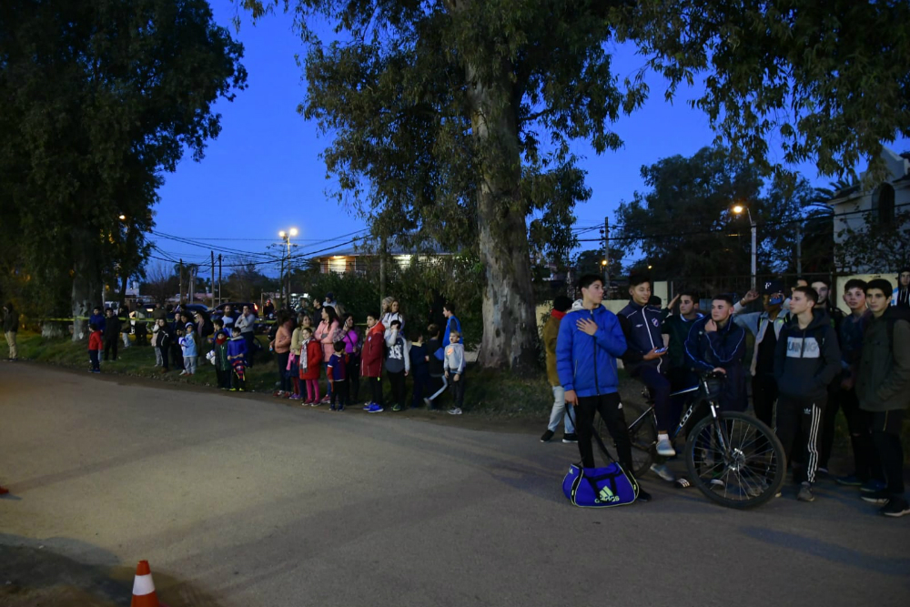 Luis Suárez inauguró su complejo deportivo. Foto: Fernando Ponzetto / El País