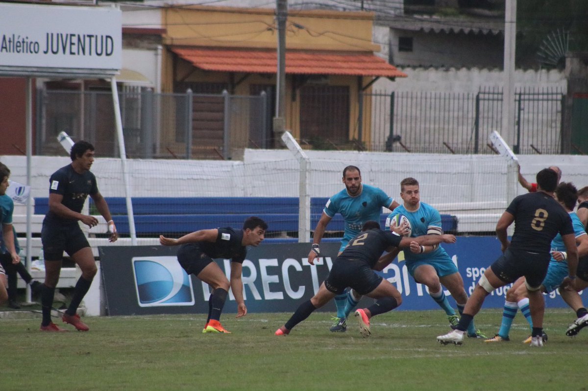 Los Teros campeones de la Nations Cup. Uruguay vs. Argentina. Foto: @RugbyUruguay