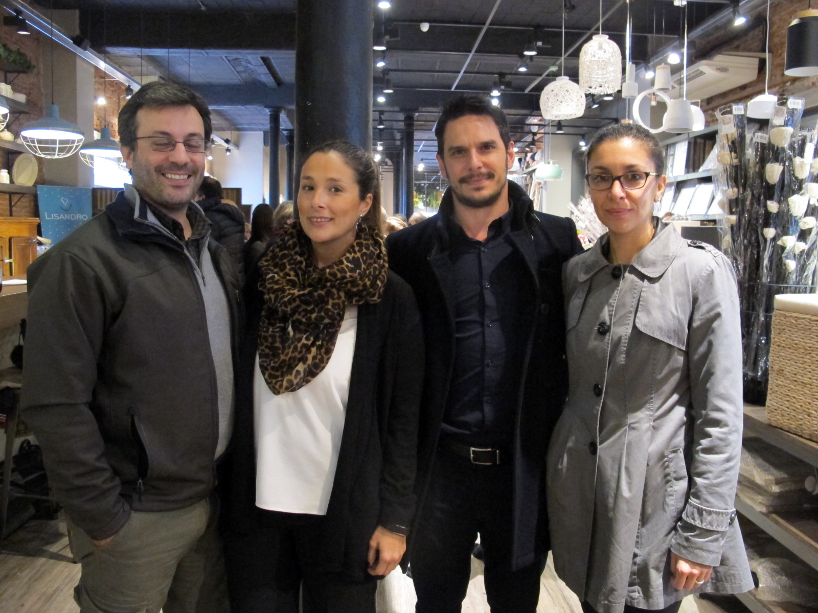 Emilio Viaño, Macarena Rodríguez, Claude Tissierre, Antonella Curbello.
