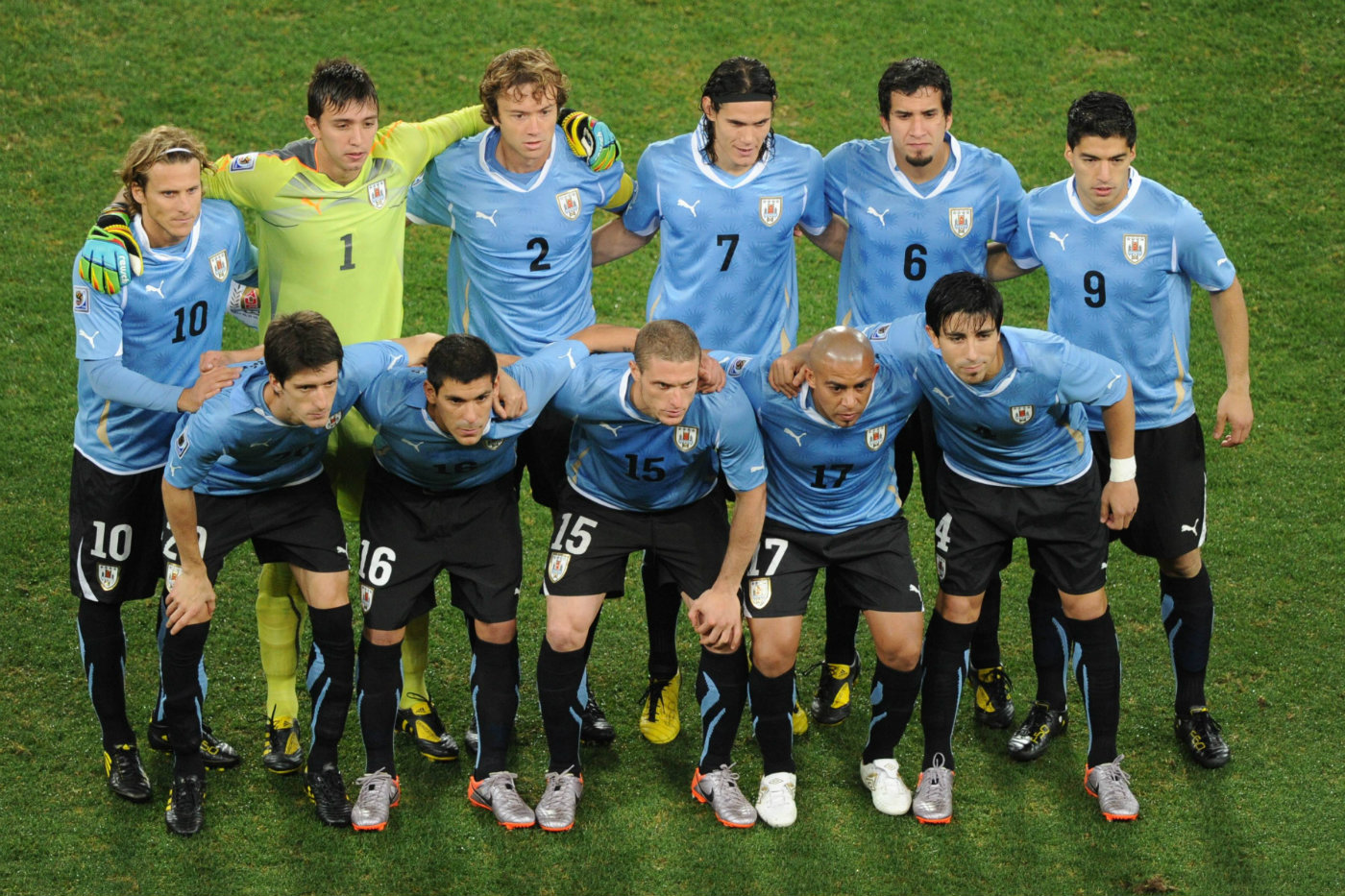 Seleccionado uruguayo en Sudáfrica 2010