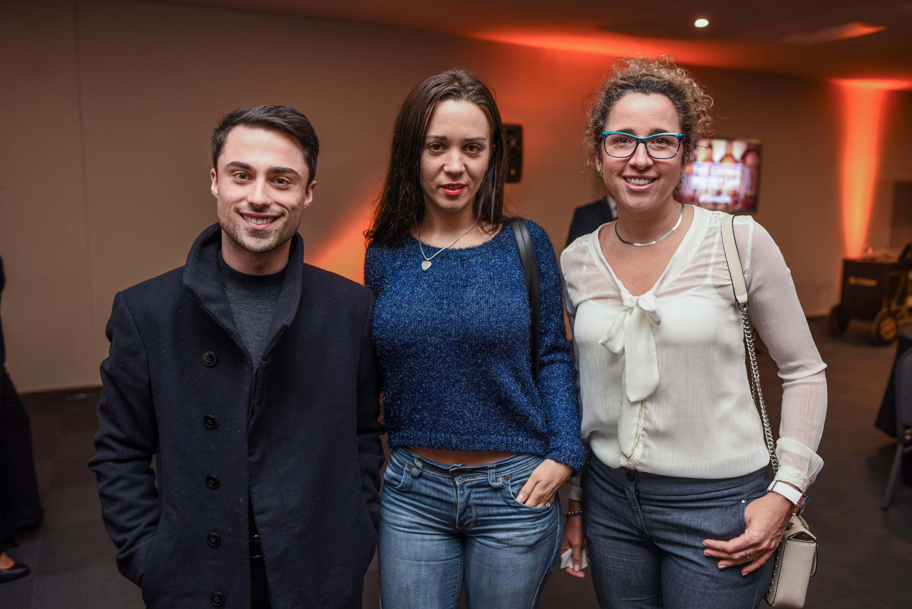 Joaquín Trinidad, Ana Laura Álvez, Carla Collazo.