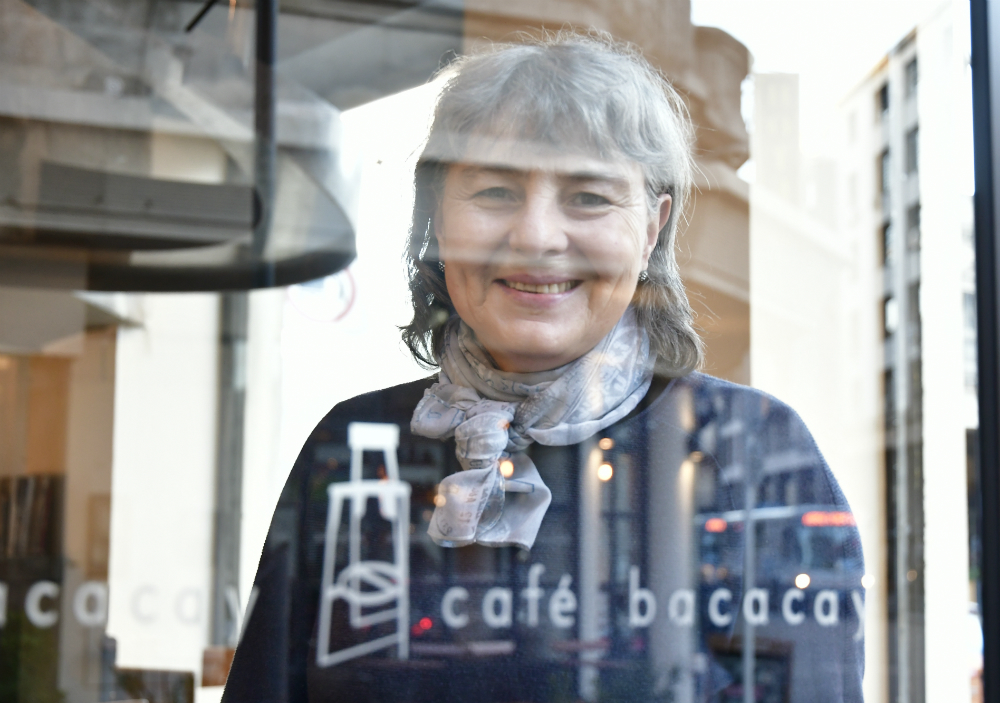 Retiro: la propietaria de Bacacay, la alemana Regina Rebmann. Foto: Gerardo Pérez.