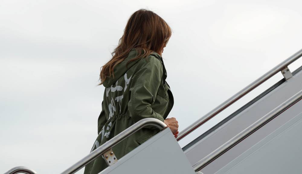 Melania Trump visita a los niños inmigrantes separados de sus familias. Foto: Reuters