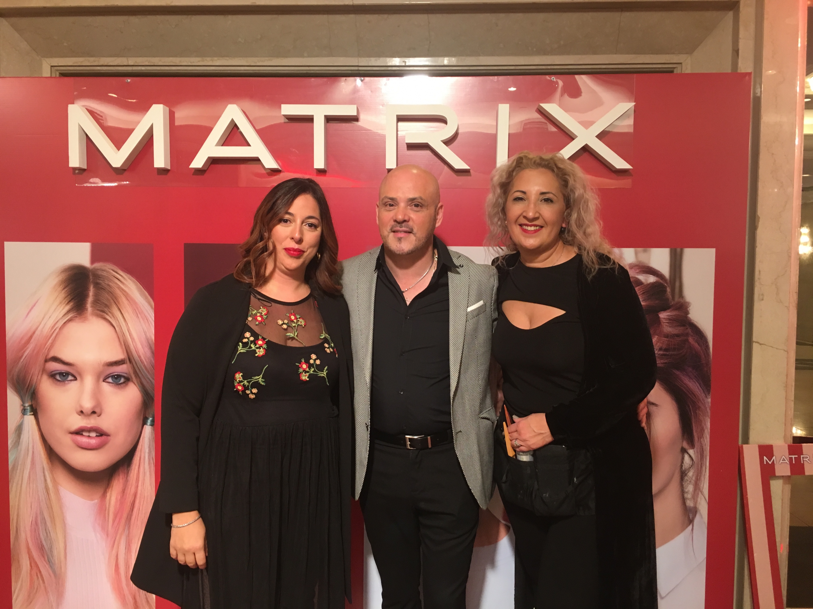 Cecilia Camarano, Robert Santana, Alejandra González.