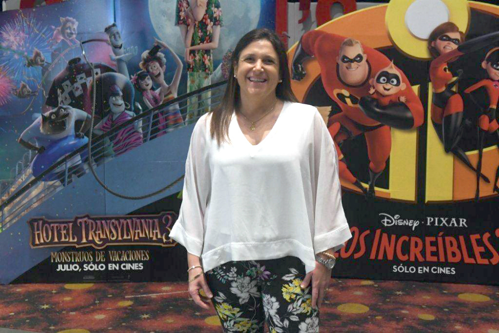 La gerente de marketing de Movie María José Scremini