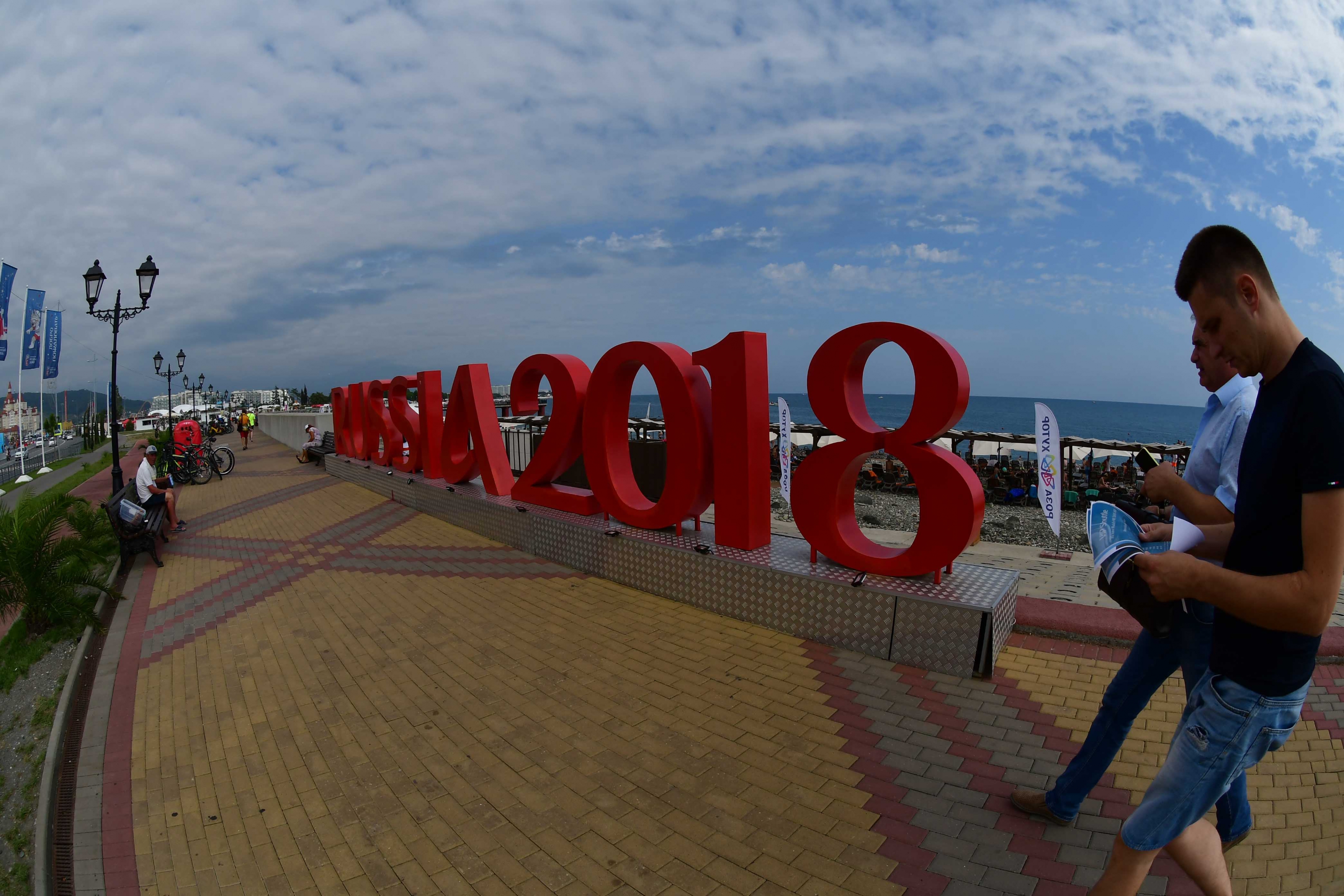 Sochi recibe a los visitantes en esta Copa del Mundo. Foto: Nicolás Pereyra