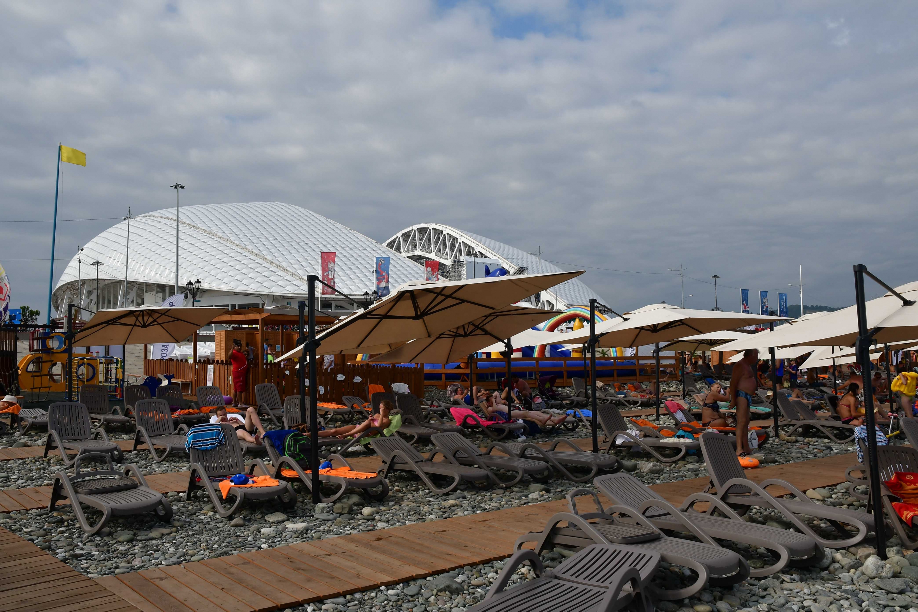 El Estadio de Sochi. Foto: Nicolás Pereyra