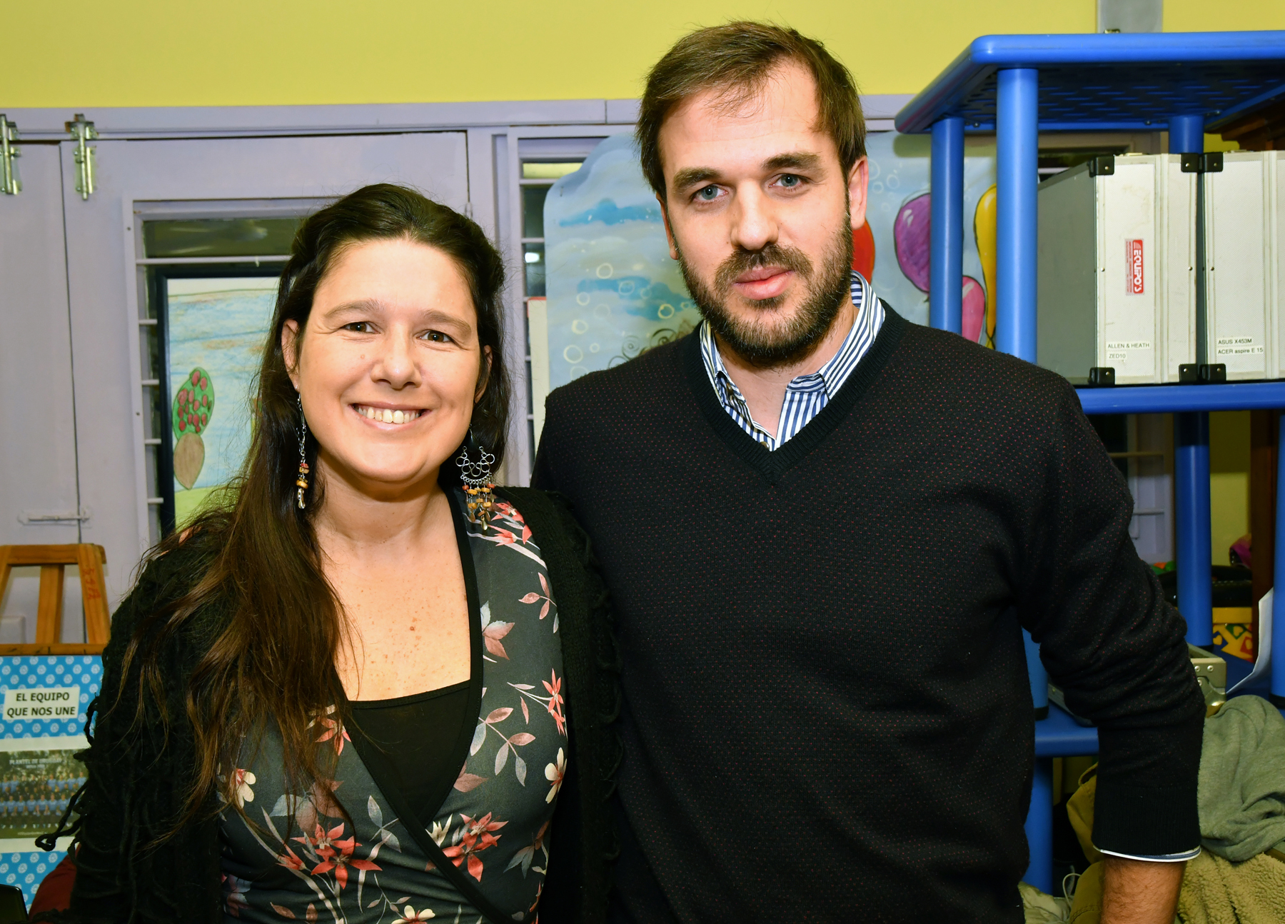 Jimena Castro, Federico Langwagen.