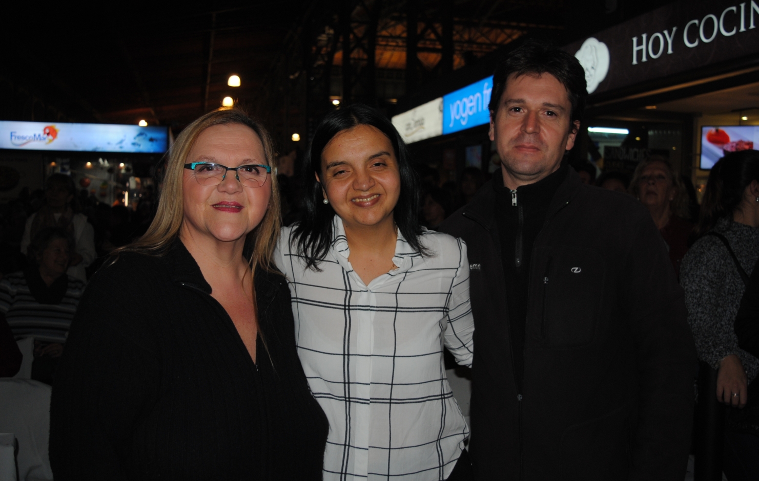 Lourdes Read, Paola Koltas, Jorge Urrutia.