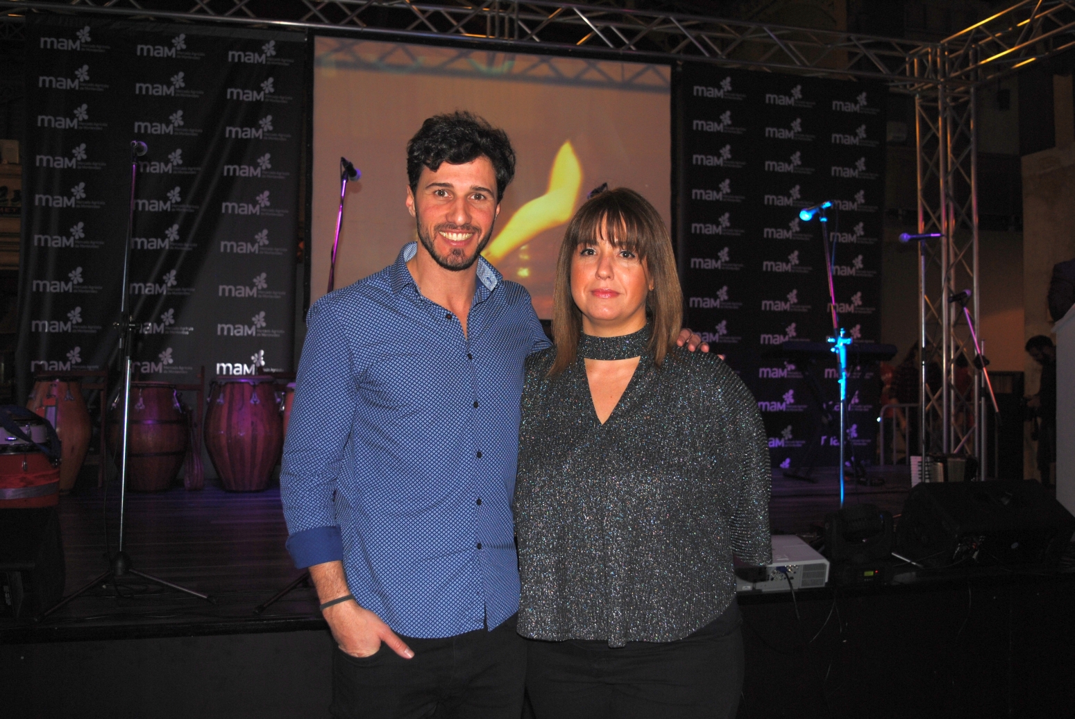Santiago Gómez, Paula Valente.