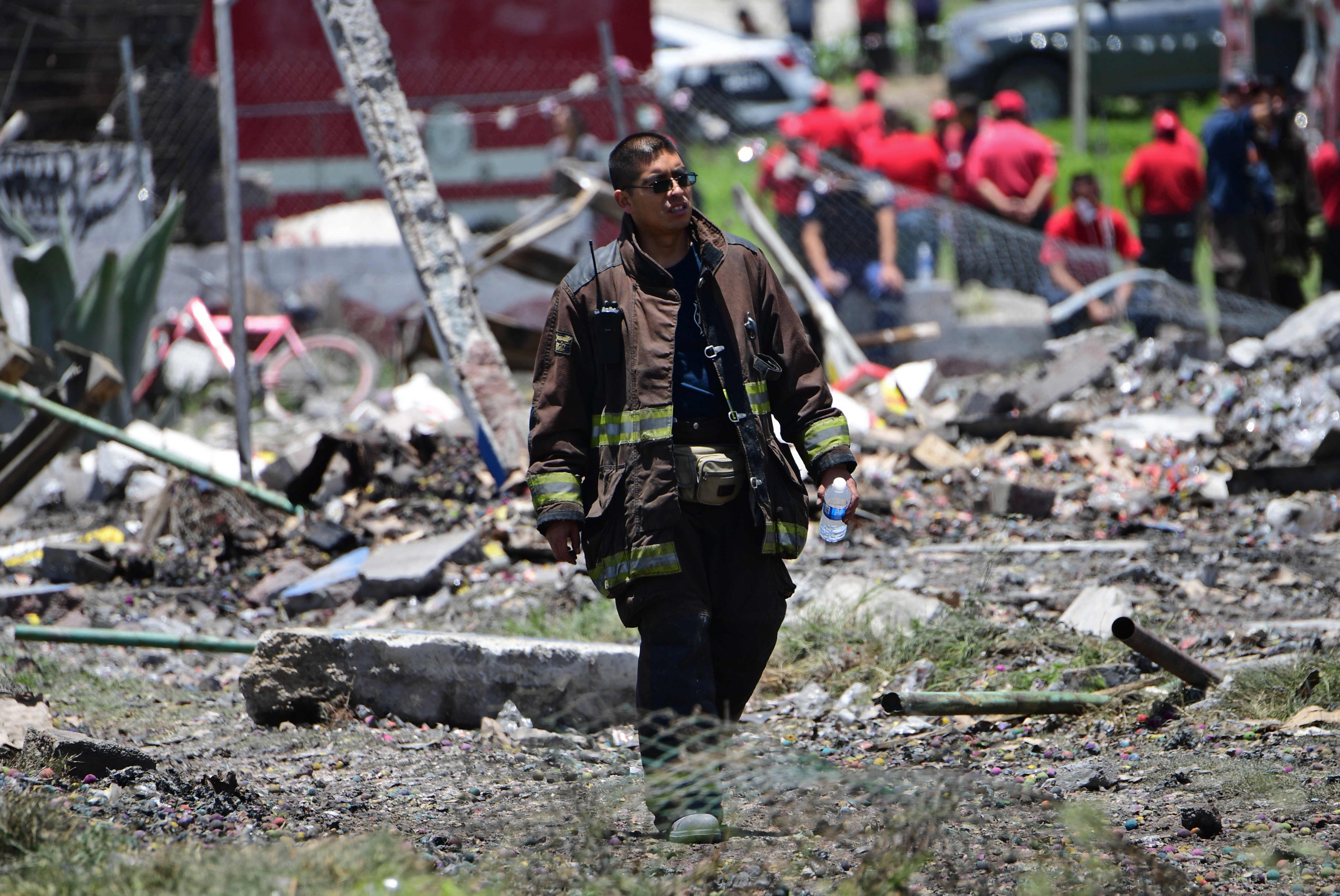 Dos explosiones en talleres pirotécnicos dejaron más de una decena de muertos. Foto: