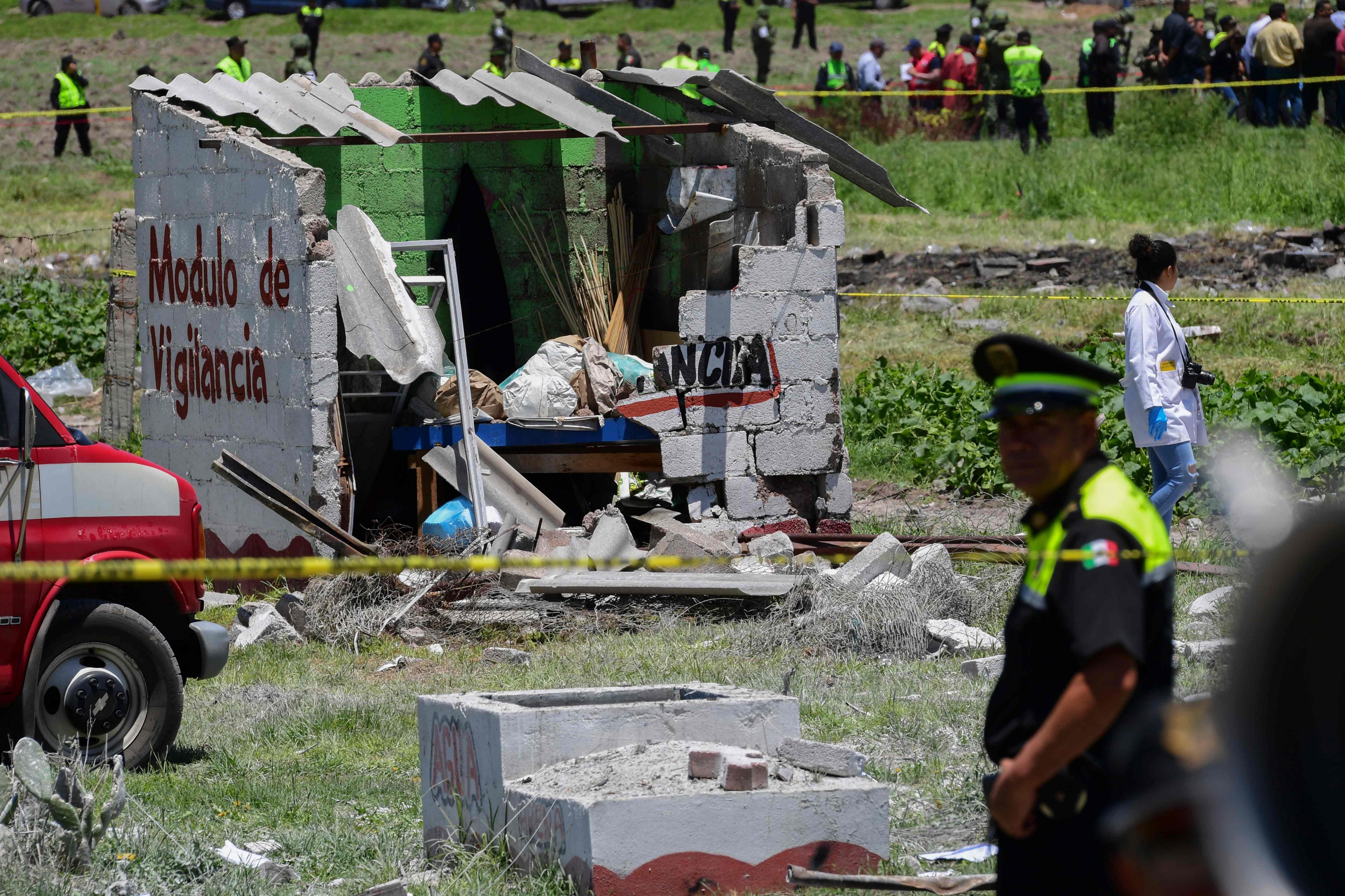 Dos explosiones en talleres pirotécnicos dejaron más de una decena de muertos. Foto:
