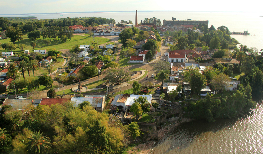 Exfrigorífico Anglo, donde ya funciona la Universidad Tecnológica y está a punto de consolidarse un polo de UTU. Foto: AFP