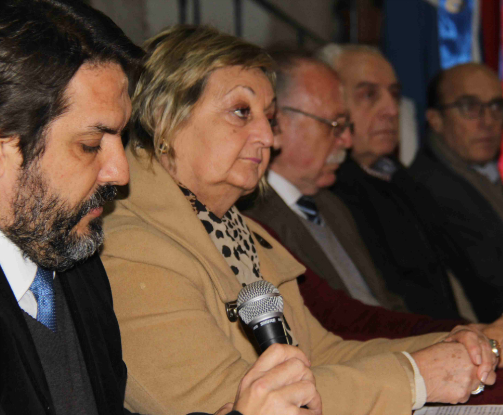 Autoridades de todo el país coincidieron ayer en el acto realizado en el exfrigorífico Anglo. Foto: Daniel Rojas.