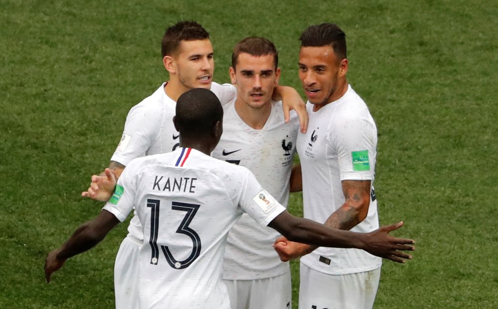 Uruguay - Francia. Foto: Reuters