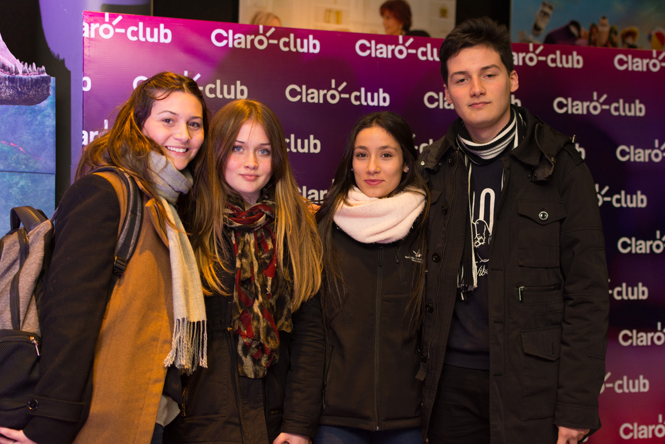 Wendy Delgado, Tania Ramos, Emily Delgado y Joel Delgado.