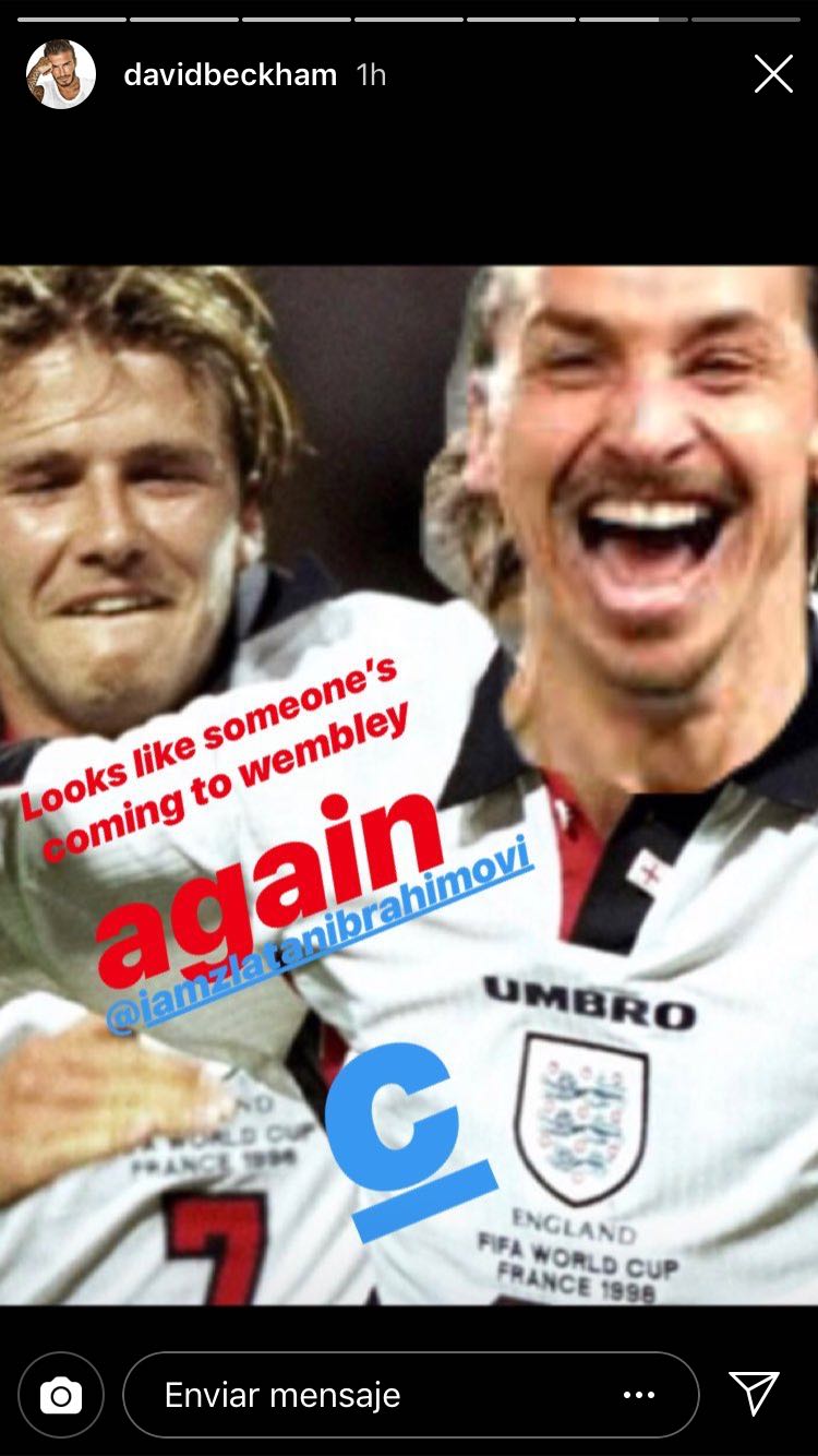 Beckham ganó la apuesta, ¿cumplirá Zlatan?
