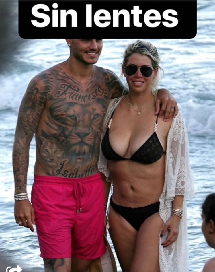 Wanda Nara y el cometario de Clarisa Abreu