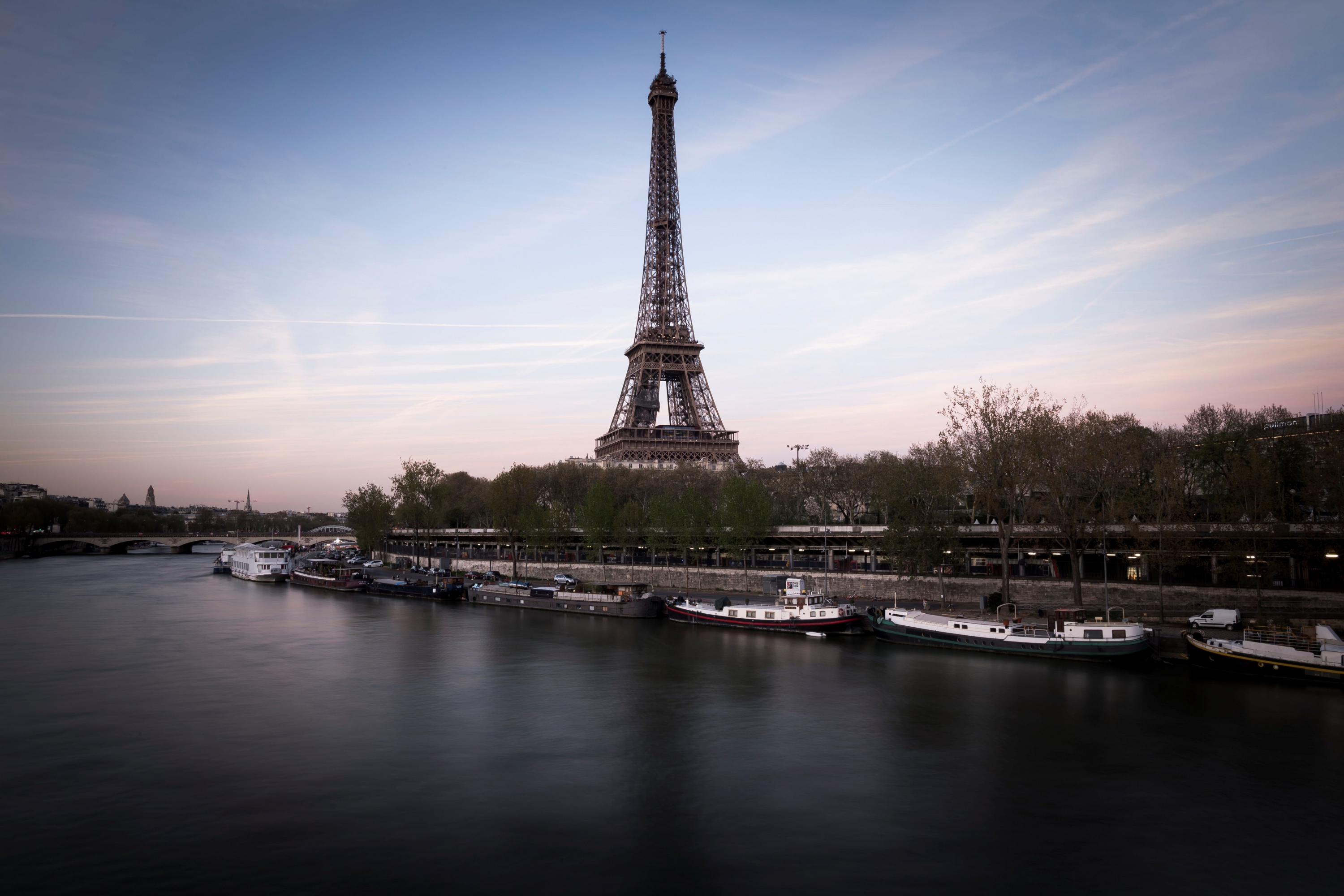 La Torre Eiffel cerrará el domingo durante el partido por la final del Mundial. Foto: AFP