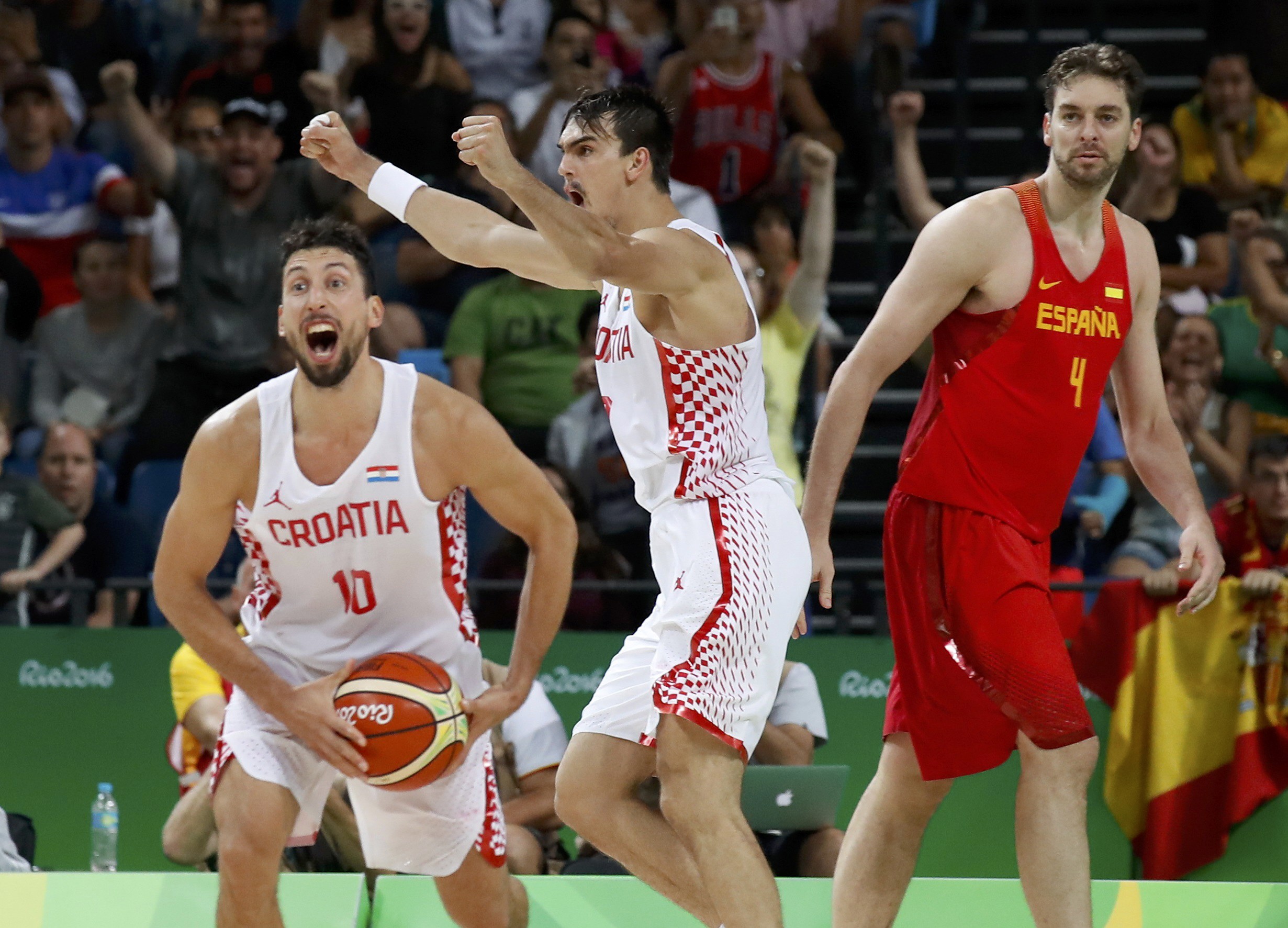 Básquetbol de Croacia. Foto: Archivo El País.