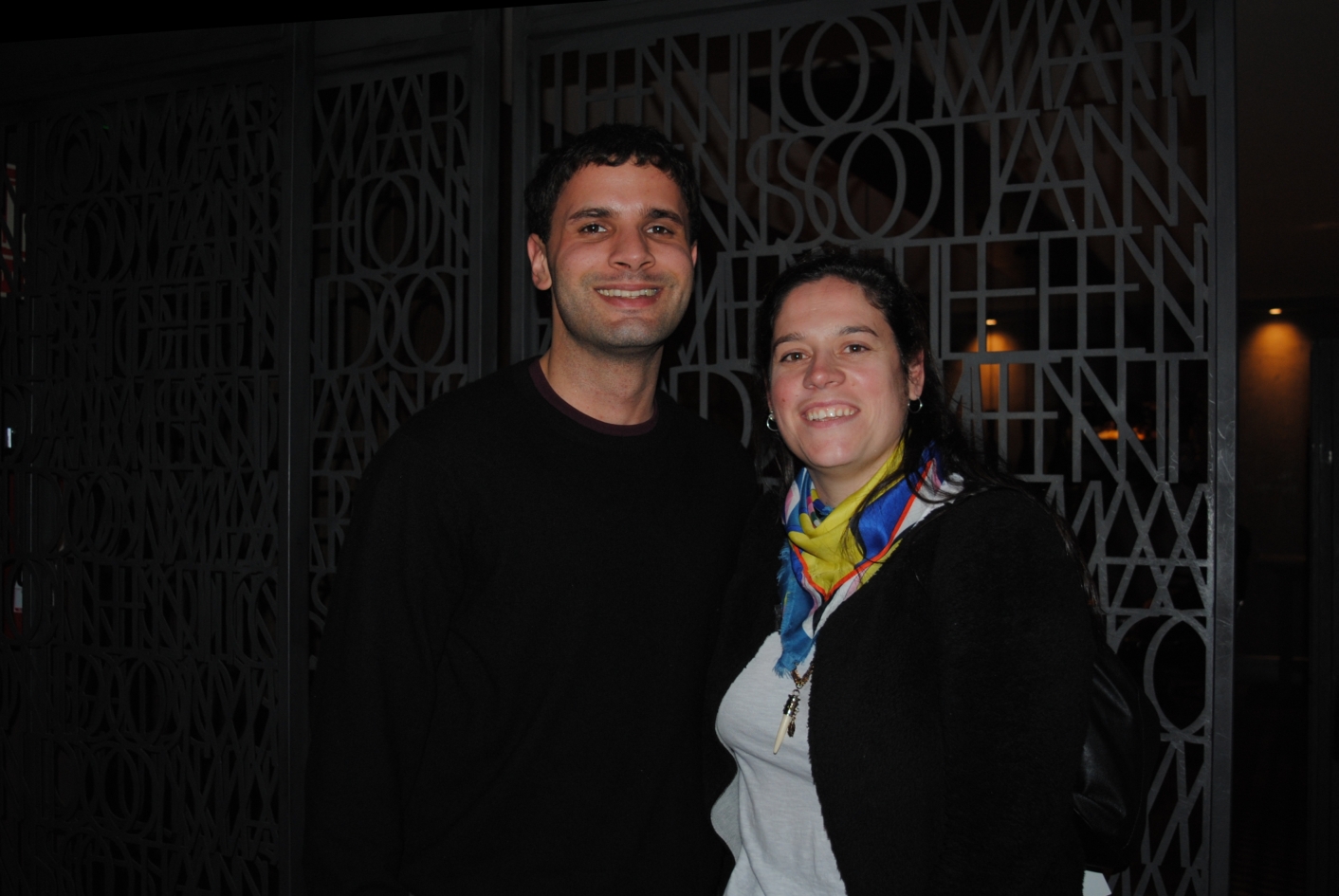 Juan Rossolino, Luisa Román.