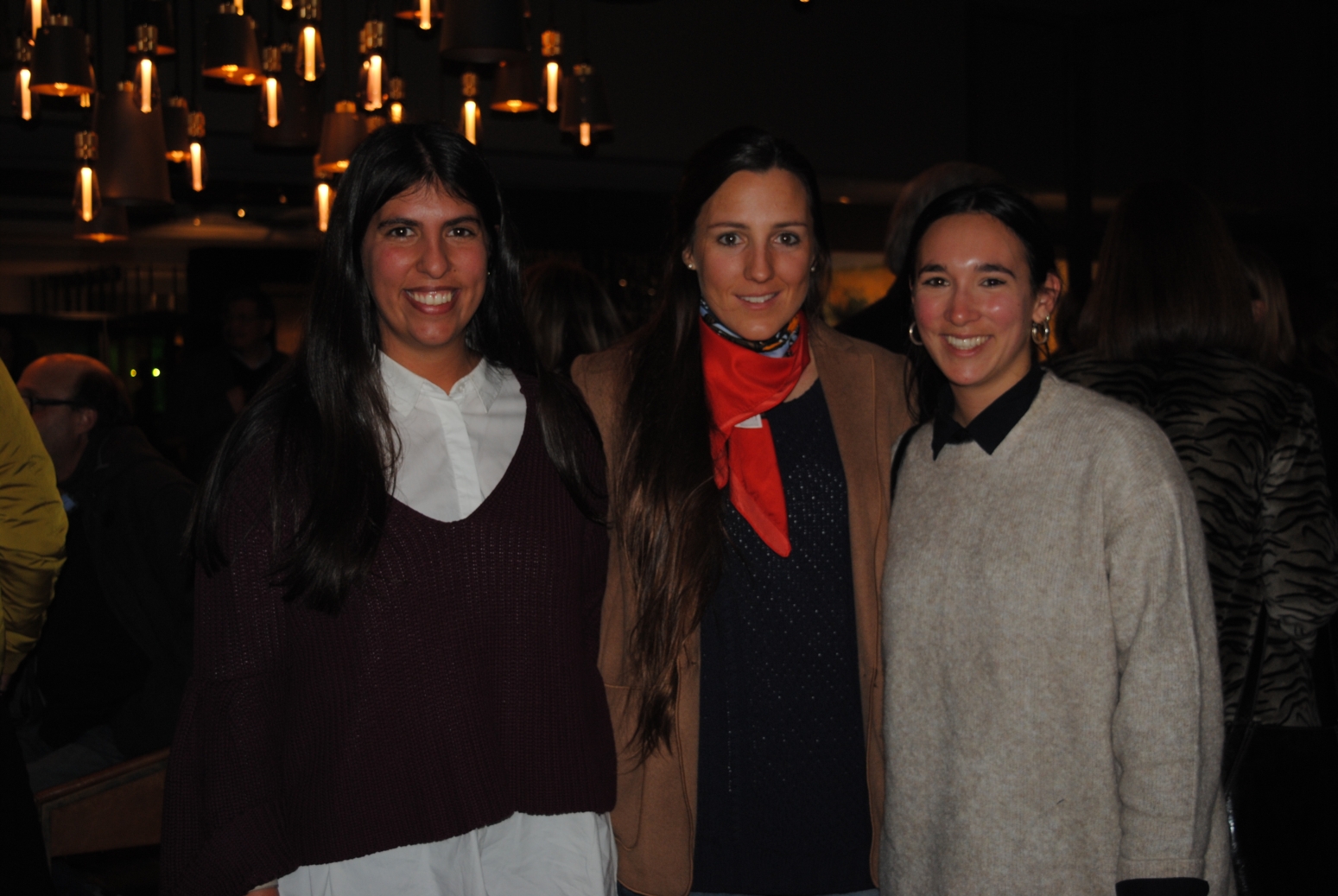 Paula Henderson, Graciana Álvarez, Sofía Durán.