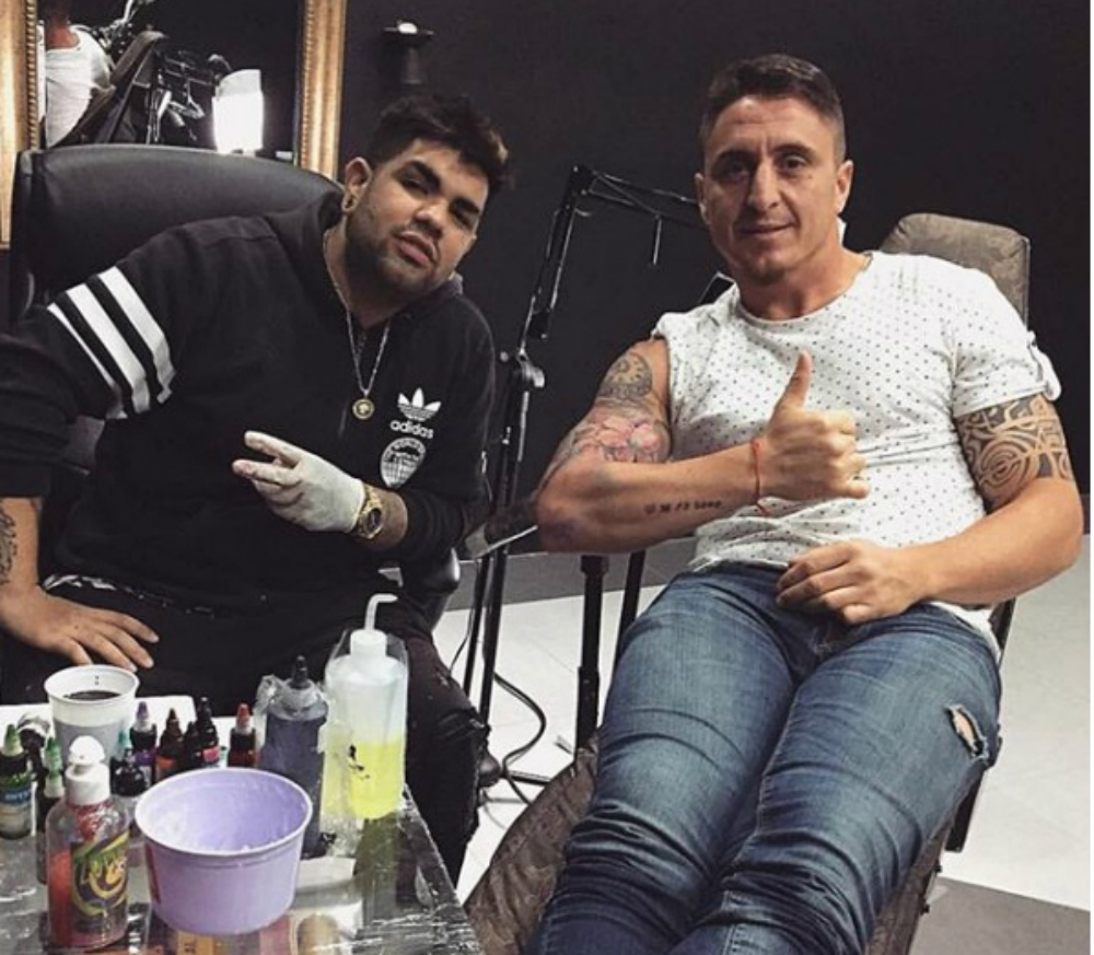 El Cebolla Rodríguez se acercó a Bampii para que Diego le “diera algo de vida al retrato de su hija”.