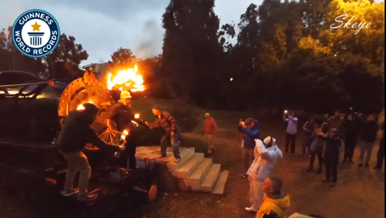 Ashrita Furman, el hombre con 200 récords Guinness. Foto: Captura