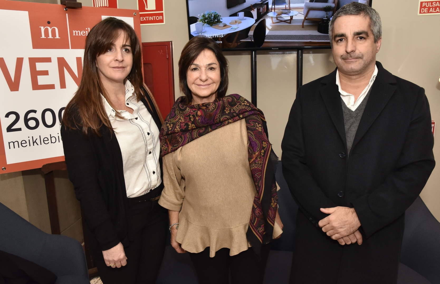 María José Albanell, Esther  Meikle, Ignacio Albanell.