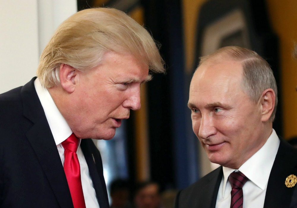 Trump-Putin: tendrán su primera reunión en Helsinki; hasta ahora habían coincidido en cumbres con otros mandatarios. Foto: EFE
