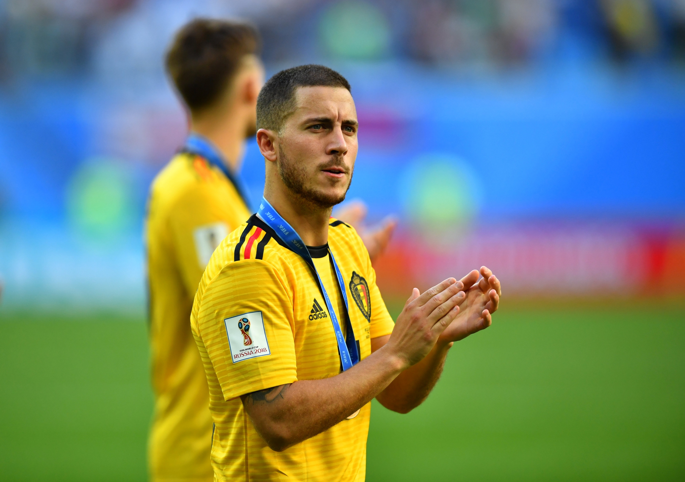 Eden Hazard, el mejor del partido ante Inglaterra. Foto: Reuters.