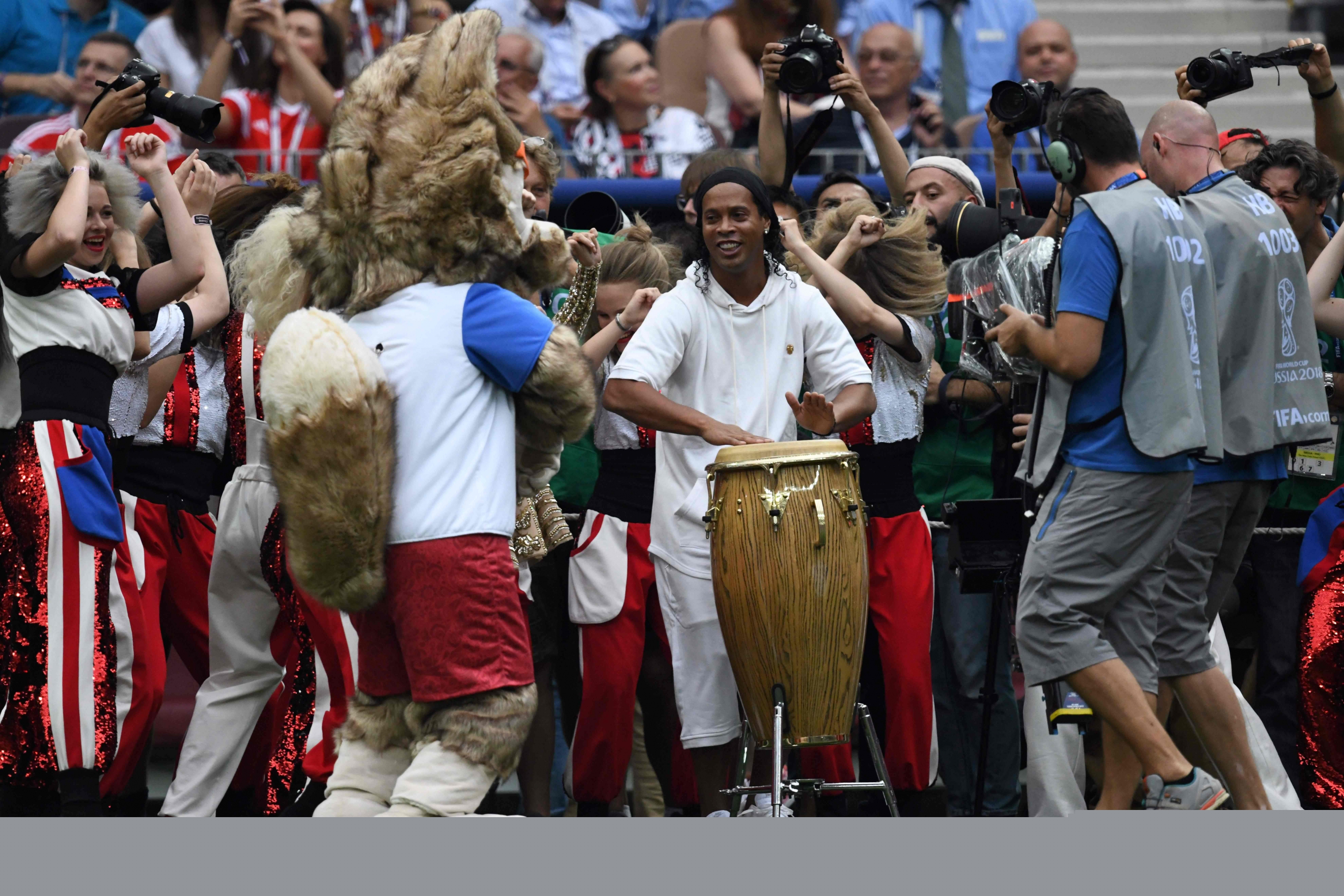 Ceremonia de clausura del Mundial Rusia 2018. Foto: AFP