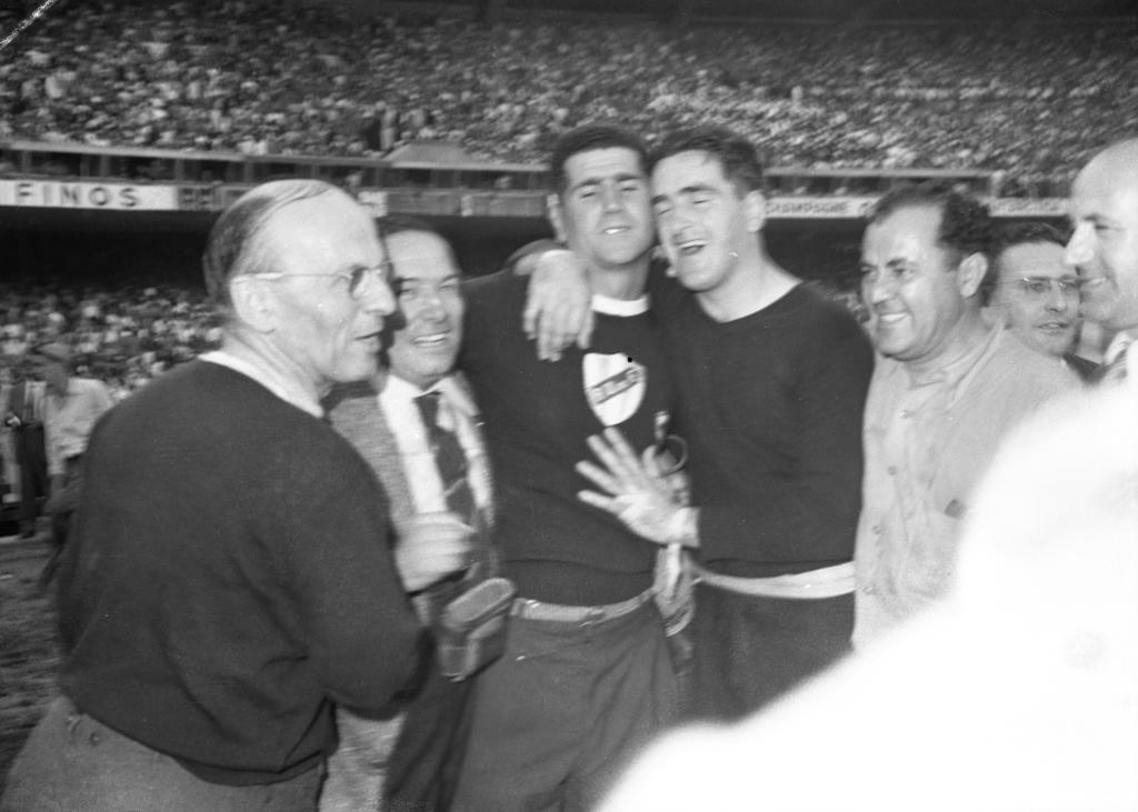 Uruguay venció a Brasil por 2 a 1 el 16 de julio de 1950. Foto: Archivo El País.