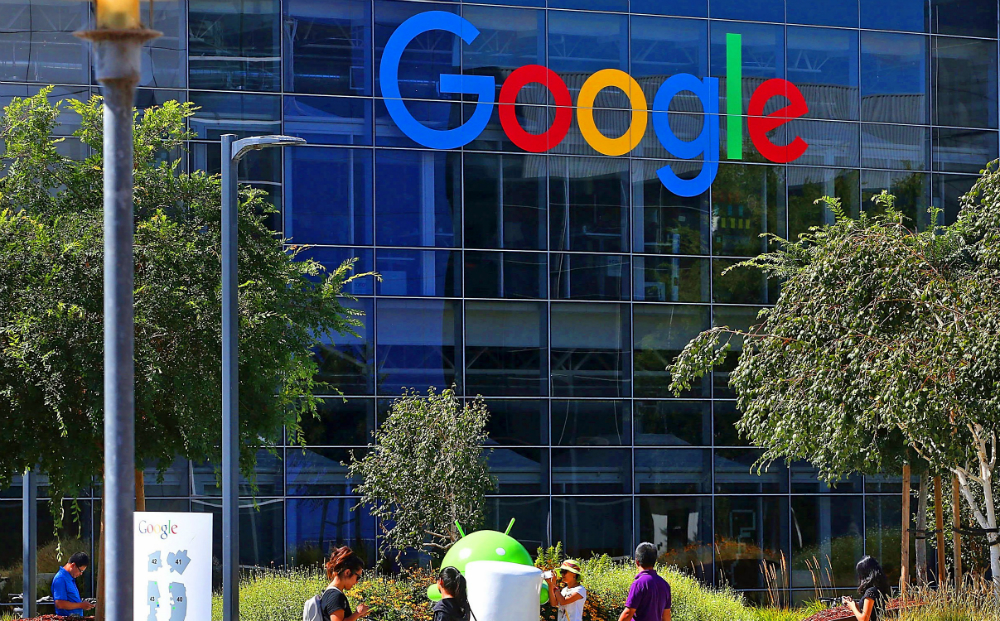 Google, fachada