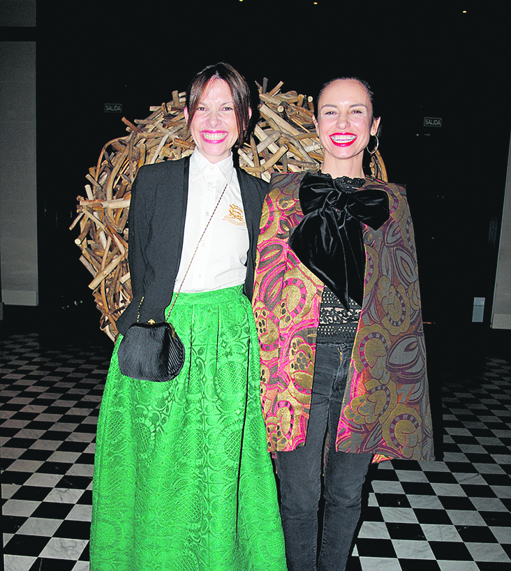 Letizia Galimberti y Dolores de Arteaga.