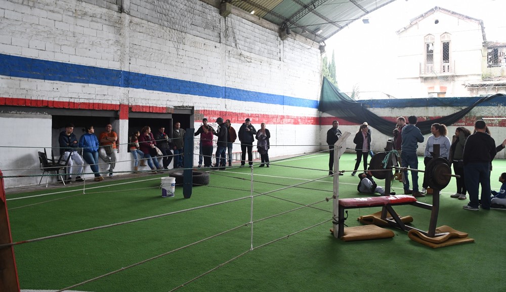 Los festejos de los 86 años del Club Ciclista Fénix. Foto: Ariel Colmegna