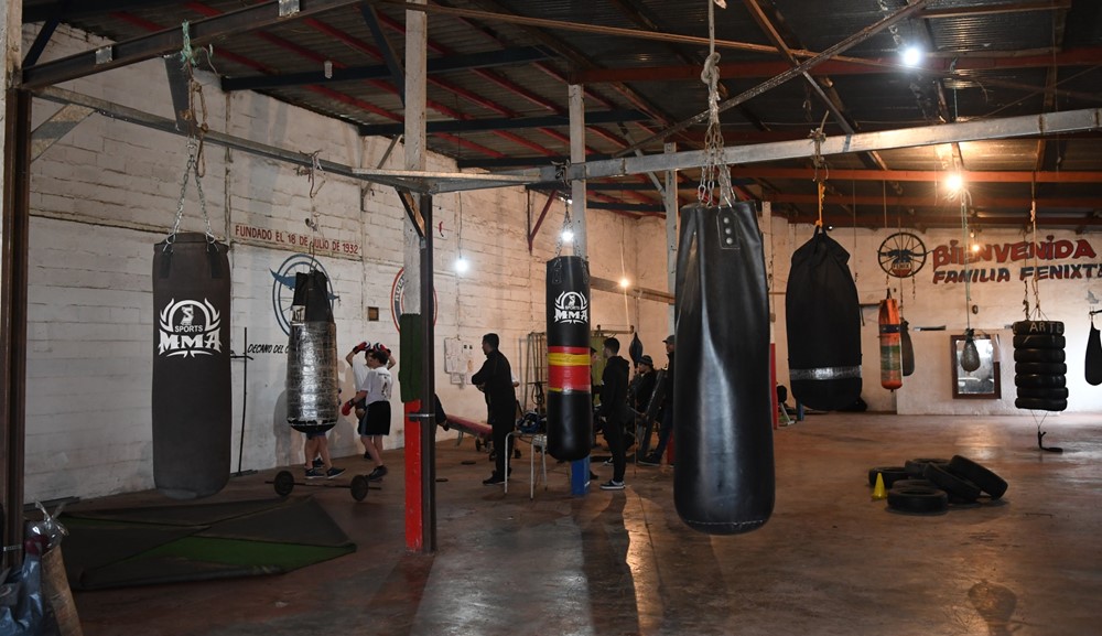Los festejos de los 86 años del Club Ciclista Fénix. Foto: Ariel Colmegna