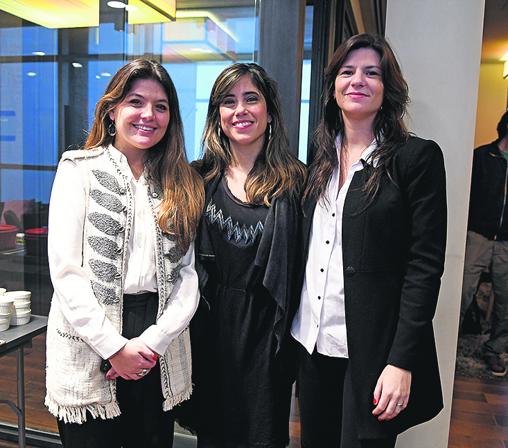 Lucía López Villalba, Florencia Parodi y Florencia Blanco.