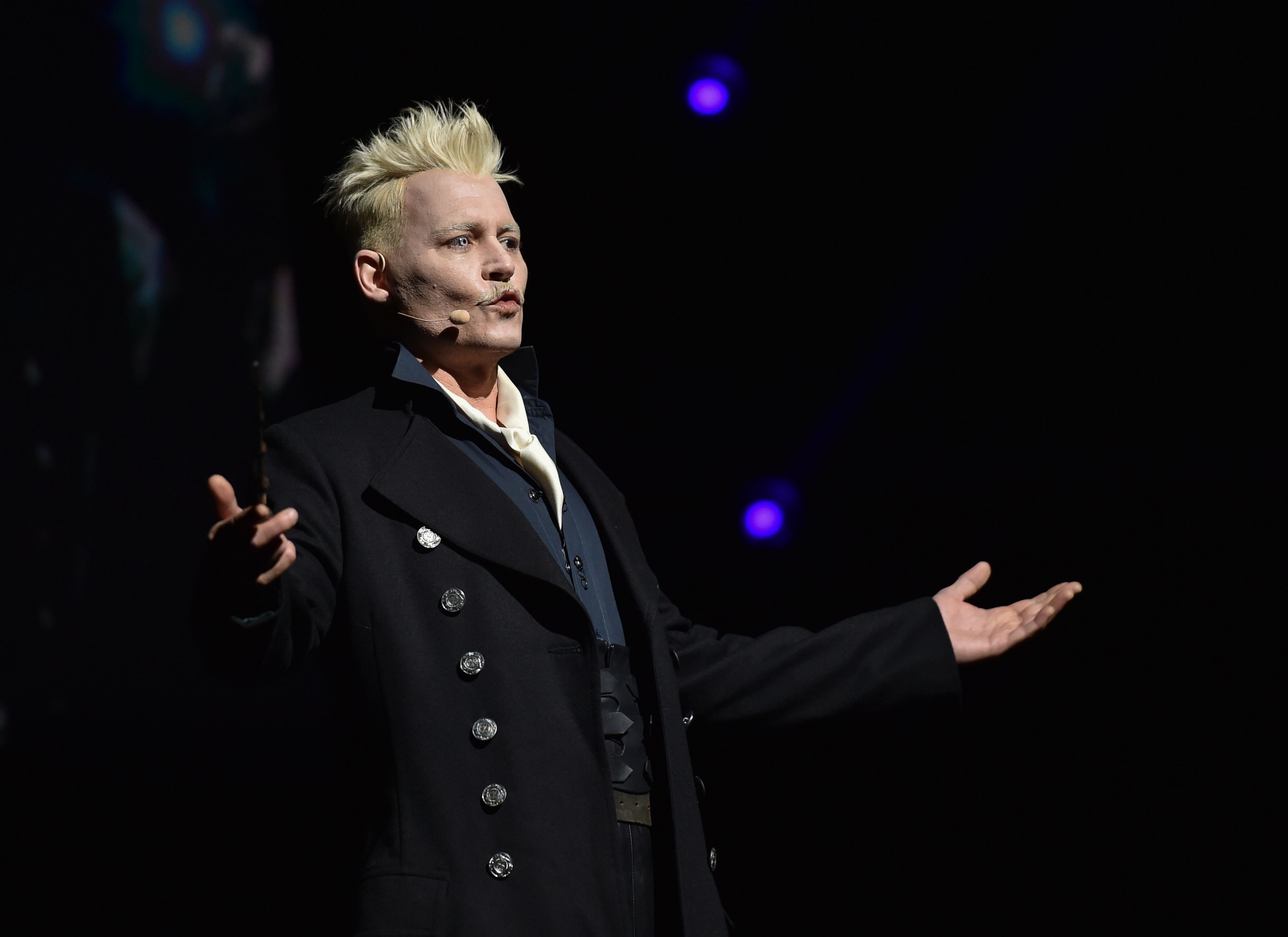 Johnny Depp en la Comic Con San Diego 2018