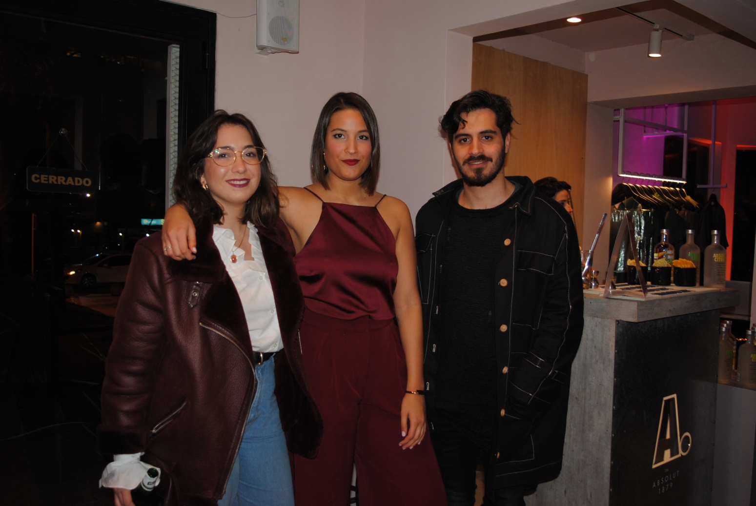 Alejandra Pintos, Romina Díaz Cibils, Joaquín Delgado.