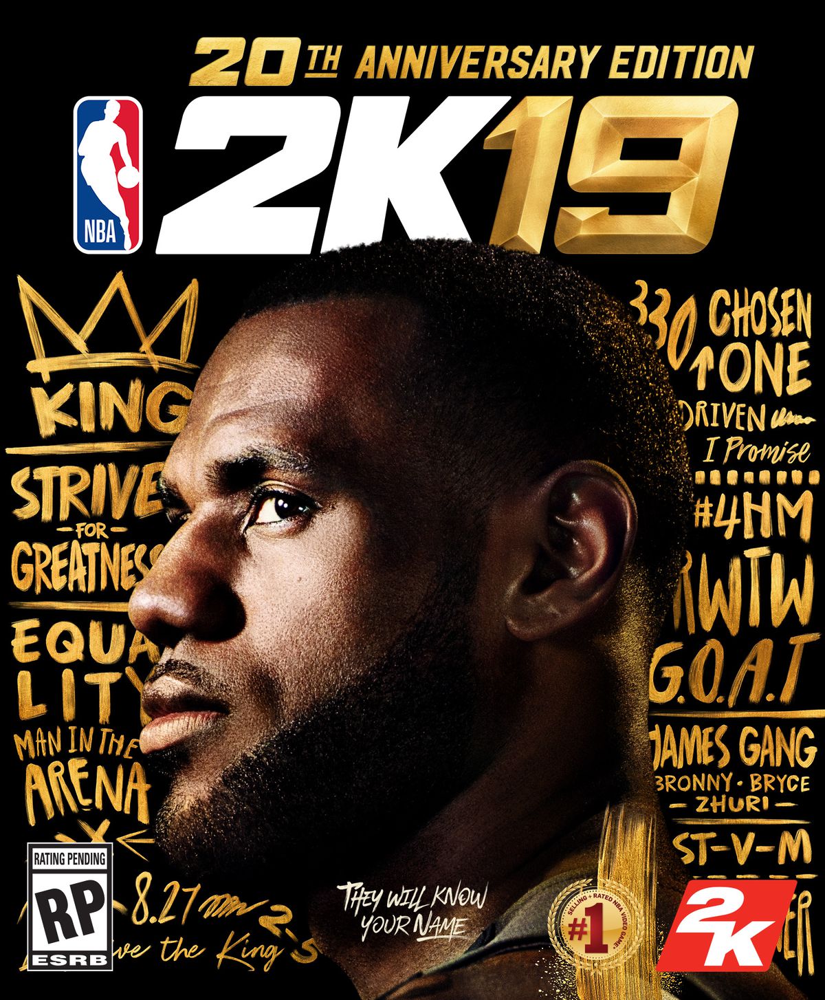 Perfil. 2K Games anuncia su videojuego de la NBA con LeBron James pero solo revelando su cara. Es que al momento de exhibir la tapa el jugador aun no había definido su futuro deportivo.