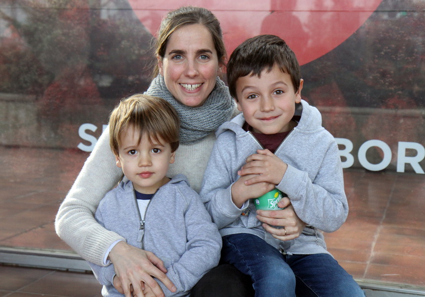 Tomás Salveraglio, Verónica Gene, Juan Salveraglio.