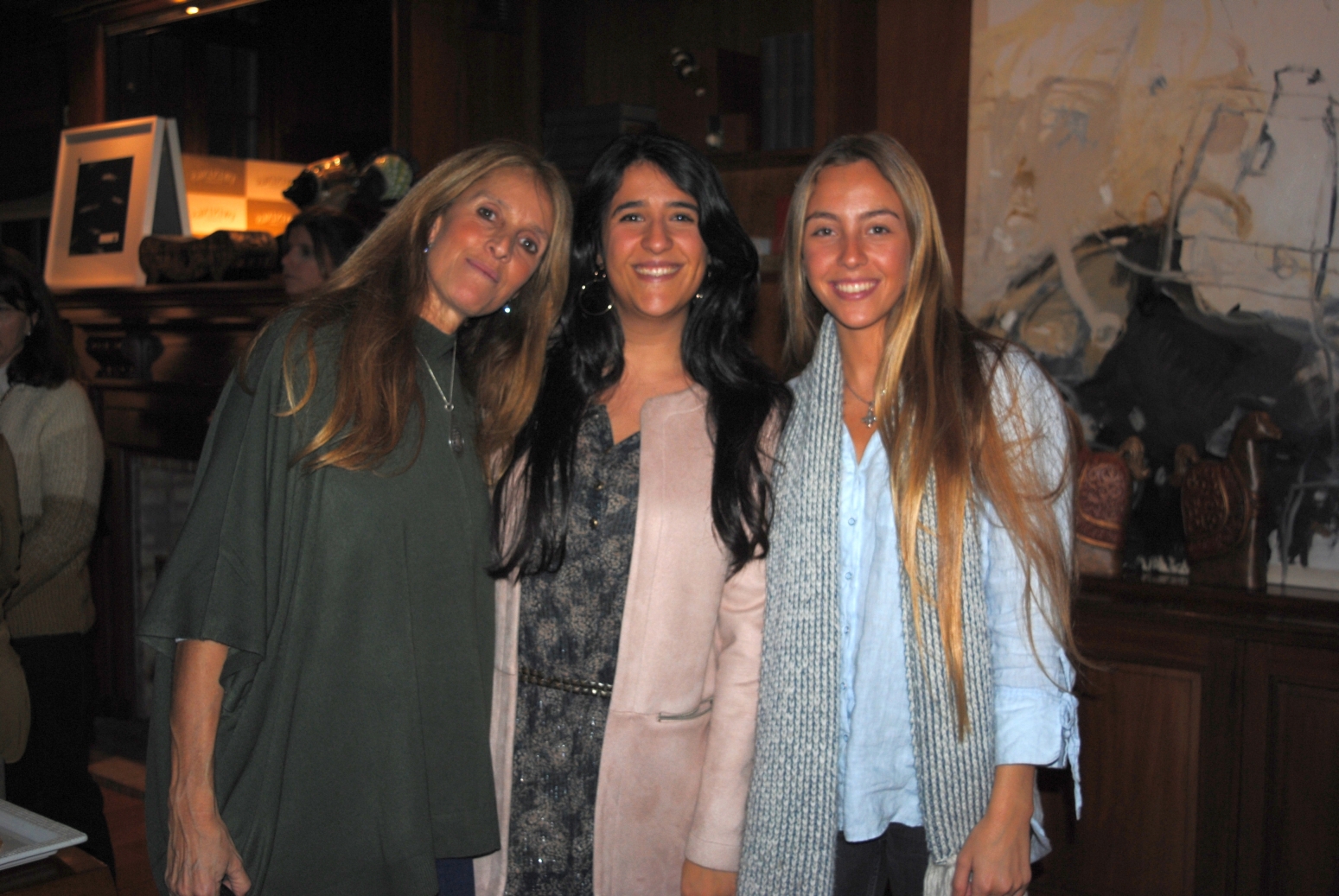 María José Mattos, Magdalena Amelotti, Cecilia Cuadra.