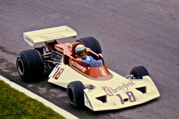 El Surtees de Lunger, en 1976 Crédito: Driving line