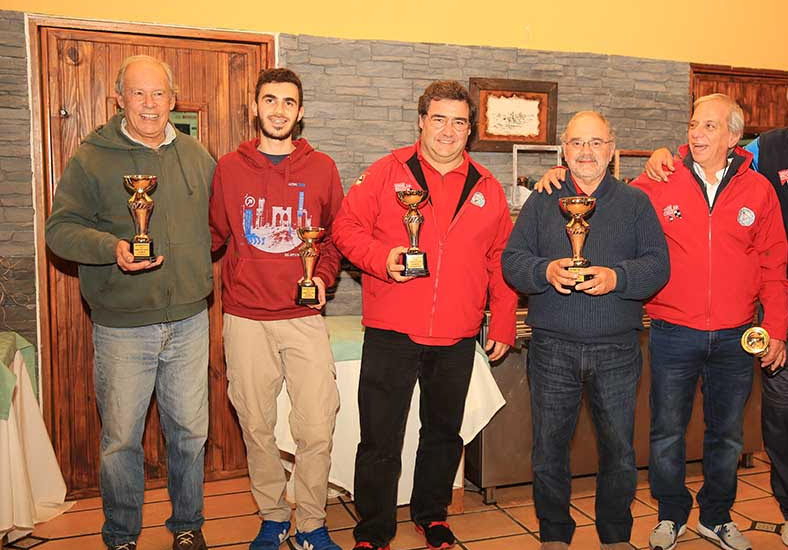 Ernesto Rodríguez, Santiago Stocco, Dario Hugalde, Carmelo Denis, Ricardo Rodríguez.