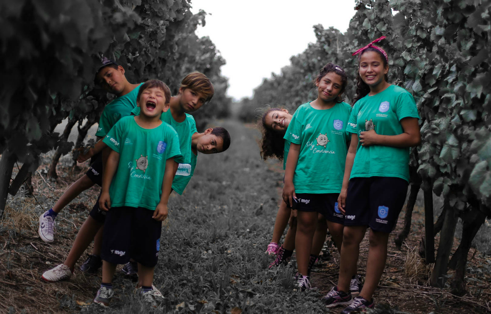 El programa pasó de dos actividades a 16 y de cientos de niños y adolescentes en escuelas y liceos de contexto crítico a abarcar tres mil. Foto: Pelota al Medio a la Esperanza