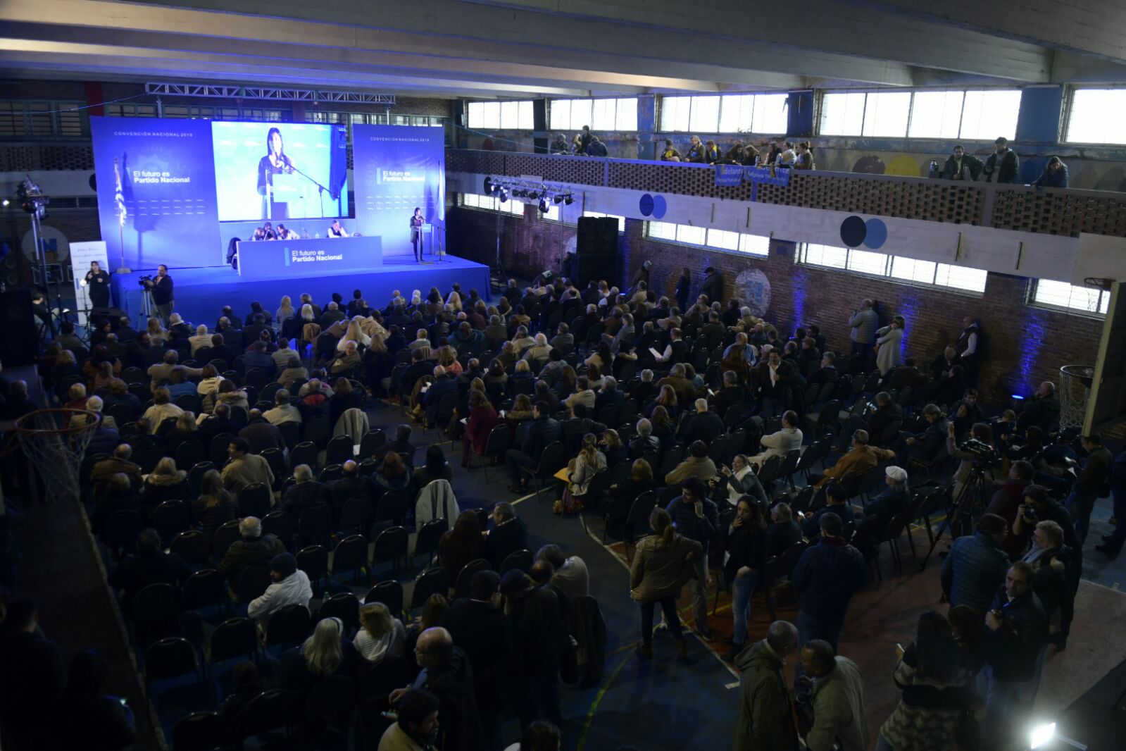 Convención del Partido Nacional. Foto: Marcelo Bonjour