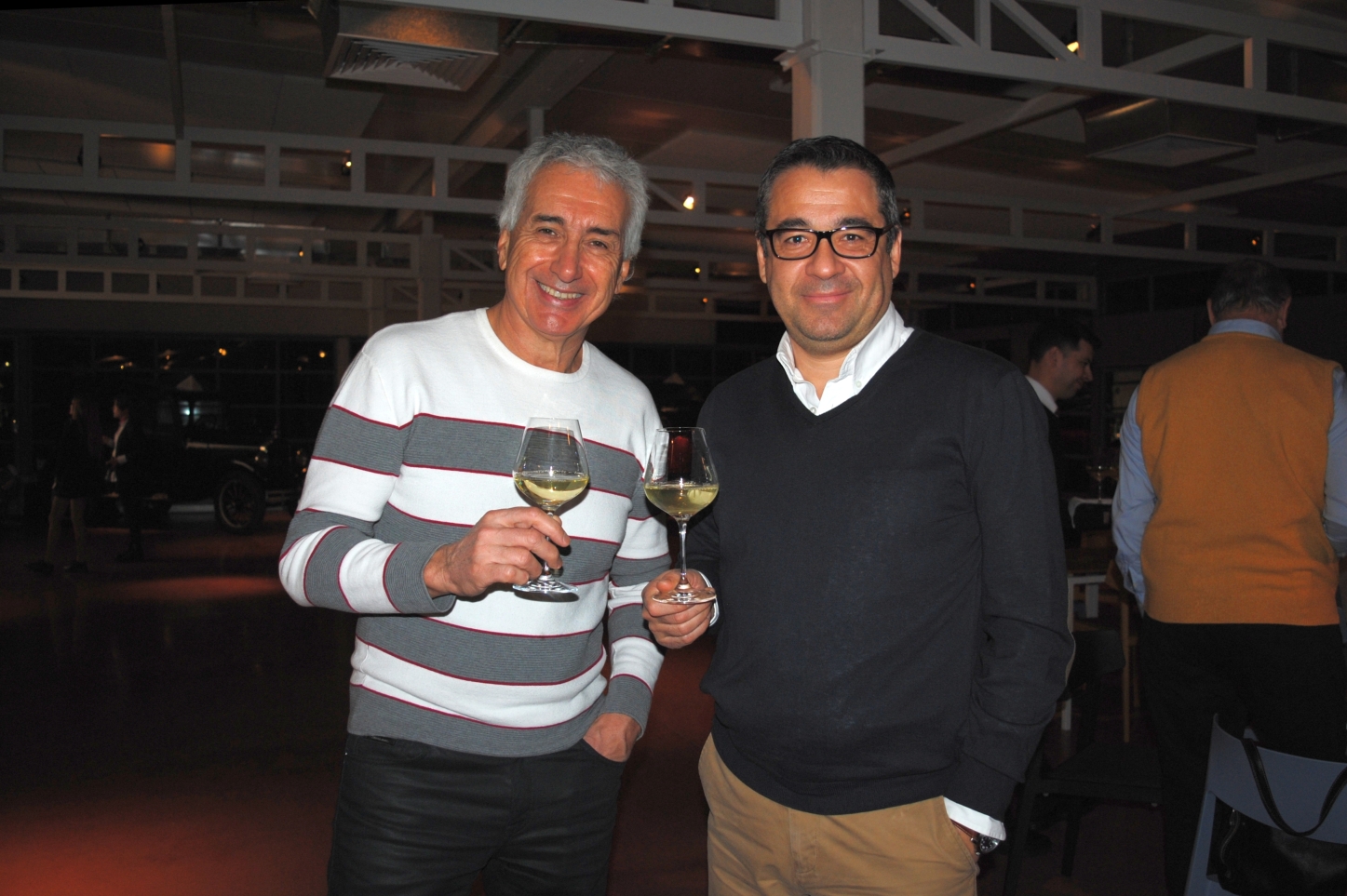 Eduardo Iturralde, Omar Ichuste.